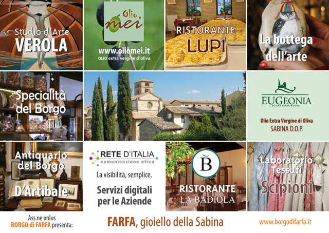 Il calendario 2017 di Farfa
